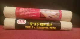 12&quot; X 5&#39; Non-Slip Shelf &amp; Drawer Liner Lot of 2 - $13.80