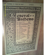 [Q9C] SHEET MUSIC 1916 &quot;HO, EVERY ONE THAT THIRSTETH&quot; SHIRMER&#39;S CHURCH M... - £2.54 GBP