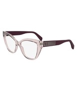 New KARL LAGERFELD KL-6178 272 Crystal Nude Eyeglasses 53/16/140 - $1,274.72 MXN
