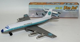 Pan-Am DC-8 FAN JET Airplane made in hong-kong 1970&#39;s - $48.00