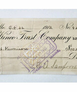 1912 Kineo Trust Company Bank Check E.A. Sampson Dover Maine Signed 927 ... - $370.74 MXN 1912 Kineo Trust Company Bank Check E.A. Sampson Dover Maine Signed 927 ... - $370.74 MXN
