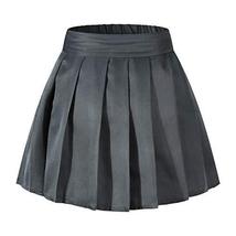 Beautifulfashionlife Girl&#39;s Pleated Mid Bubble Tutu Skirt Fancy up Costumes Dark - £15.48 GBP