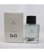 21 LE FOU Pour Homme by Dolce &amp; Gabbana 50 ml/ 1.6 oz Eau de Toilette Spray - £27.60 GBP