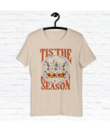Dancing Skeleton Halloween Shirt, Tis The Season Shirt, Spooky Season Shirt - $23.50+