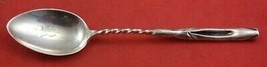 Cane by Frank Whiting Sterling Silver Demitasse Spoon w/Twist 4 1/8&quot; - £30.50 GBP
