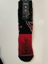 Stance x Klay Thompson Socks &#39;Black Panther&#39;  Size L (9-12) Crew New 526 - $22.99