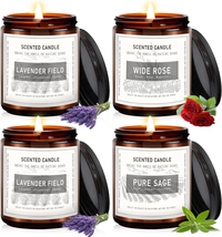 Mothers Day Gifts for Mom Wife,  Candles for Home Scented, Candles Set for Women - £29.20 GBP