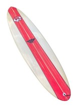 Wooster Surfboard 7&#39; 2&quot; Tri-Fin FCS Fun Shape Florida Surf No Repairs - £219.17 GBP