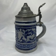 German Beer Stein Blue - £20.17 GBP