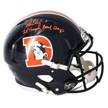 John Elway Autographed &quot;2x Super Bowl Champ&quot; Broncos Authentic Helmet Beckett - £718.90 GBP