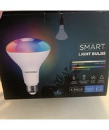 Mochiba Smart Light Bulbs 4-Pack br4prgbcw - $328.47 MXN