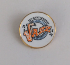 Vintage 15th Annual Kansas City Jazz Ambassadors Lapel Hat Pin - £5.03 GBP