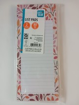 Pen+Gear List Pads, 2 Count, 80 Pages, 3.5x8.5 Inch, 2 Patterns - $3.10