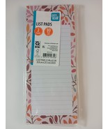 Pen+Gear List Pads, 2 Count, 80 Pages, 3.5x8.5 Inch, 2 Patterns - $4.32 CAD