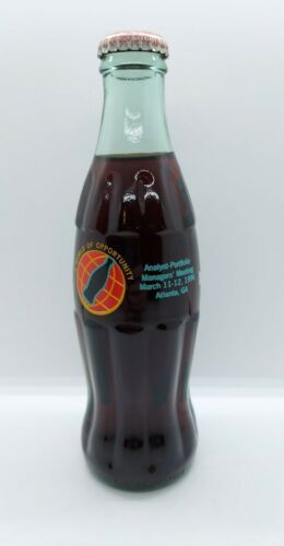 Rare Analyst Portfolio Manager's Meeting Atlanta 1996 A World of Opp Coke Bottle - $197.99