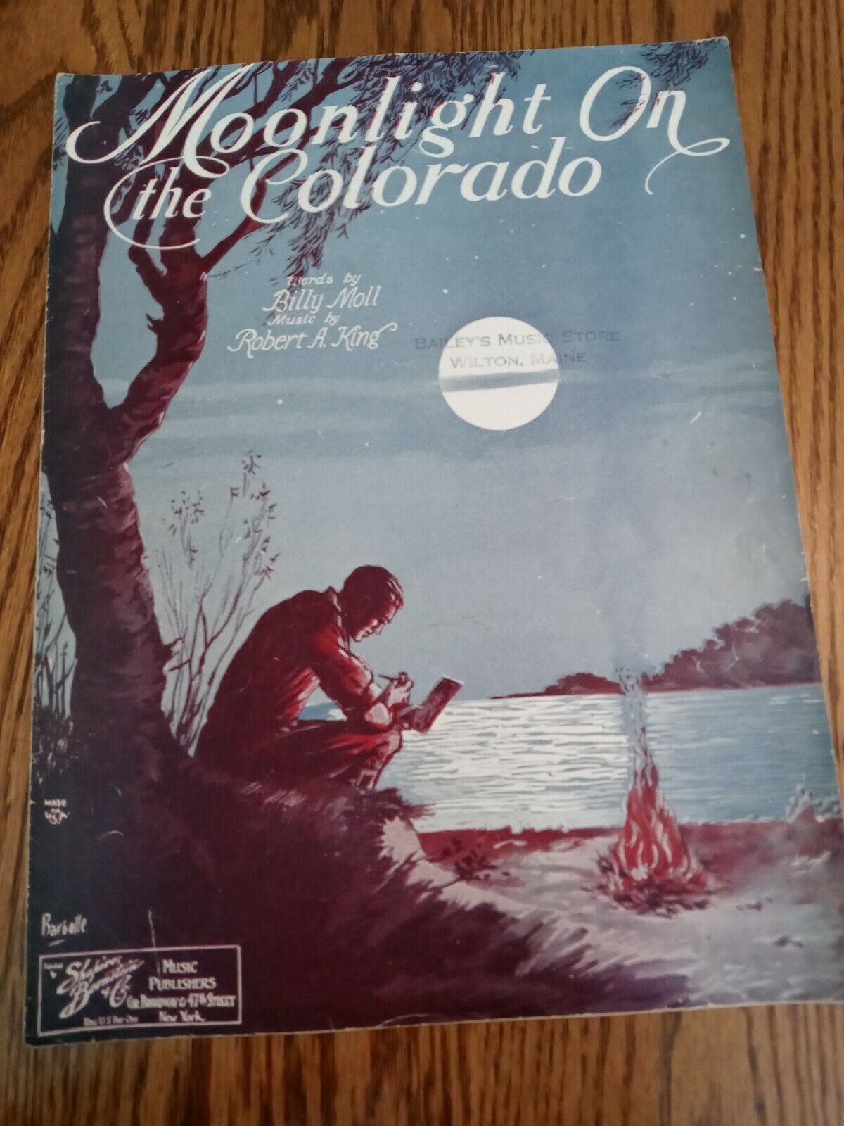 Moonlight On The Colorado Sheet Music - $18.69