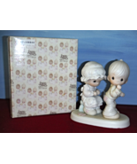 Sew in Love Precious Moments Figurine #106844 1987 Clef Mark Mint Cond w... - £14.34 GBP