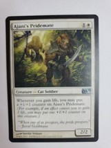 MTG Magic The Gathering Card Ajani&#39;s Pridemate Creature Cat Soldier White M11 - $7.68