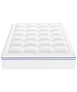 Mattress Topper Fiber Fill Detachable &amp; Washable Queen Size 1 in Thickness - $1,212.37 MXN