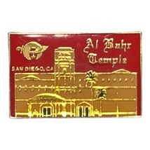 Al Bahr Shriner Temple San Diego California Lapel Pinback Symbolic Masonic Pin - £9.05 GBP