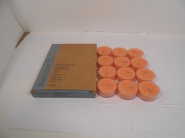 Partylite Ginger Pumpkin Tealights -- NIB V04401 Box of 12 - $12.20
