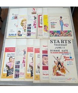 1960s Original Movie Poster Window Cards Lot Of 12 American Film CV JD - $99.00