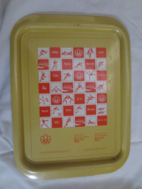 Coca-Cola Montreal XXI Olympics Tray  Limited Canadian Edition 1976 scra... - $7.43