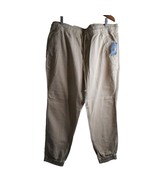 NWT American Rag Jogger Pant XL tan elastic waist leg 100% cotton pants - $35.99
