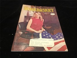 Workbasket Magazine June 1976 Knit Slipover Sweater, Crochet Girl&#39;s Playsuit - $7.50