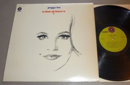 Peggy Lee LP Is That All There Is? - Capitol ST-386 (1969) - £12.56 GBP
