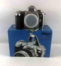 Nikon N75 35mm SLR Film Camera BODY ONLY - PARTS/REPAIR - READ DESCRIPTION - £23.22 GBP