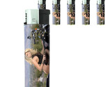 Ohio Pin Up Girls D6 Lighters Set of 5 Electronic Refillable Butane  - £12.39 GBP