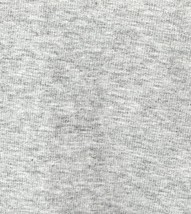 Fleece Knit Fabric Polycotton 64&quot; Wide Tubular Ash Grey 9 Ozs By The Yard - £3.02 GBP