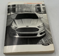 2014 Ford Fusion Owners Manual Handbook Set with Case OEM L04B16042 - £25.09 GBP