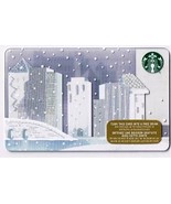 Starbucks 2015 Gift Card White Winter No Value  English French - $1.97