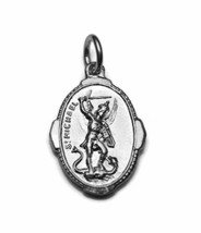 St. Michael .925 Sterling silver Charm Pendant - £32.77 GBP