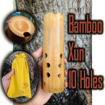 Vietnames Bamboo Xun 10 hole C4-F Bass Tone. Sound standard to match the beat. N - €43,41 EUR