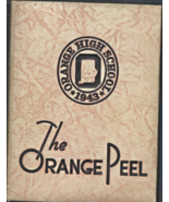 1942-43 Orange Peel Yearbook-Orange HS, JHS-Orange, TX-Signed - $41.16 CAD