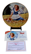 Collector Plate Shirley Temple “Heidi” Limited Ed. Danbury Mint Box + Coa - $5.00