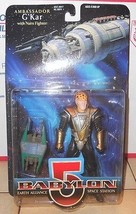 1997 Babylon 5 Ambassador G&#39;Kar with Nam Fighter Action Figure NRFP VHTF - $30.23