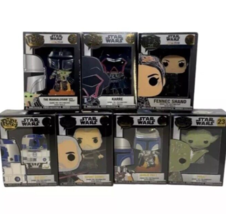 Set of 7 Marvel Star Wars Large Enamel Pin  Funko Pop! - $56.98