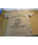 DISCONTINUED UNLEASHED IN THE MIDDLE EAST CAMP BUEHRING KUWAIT TAN SHIRT... - €28,78 EUR