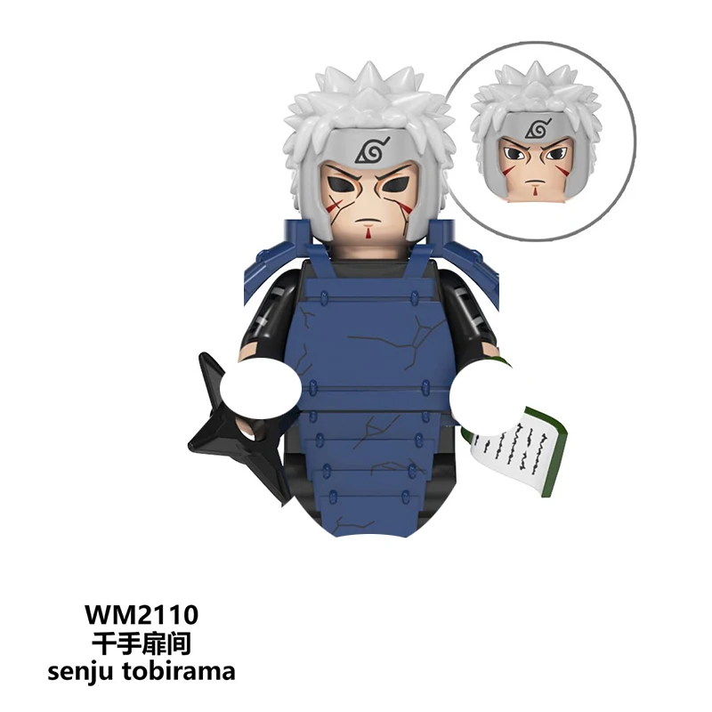 Mini Anime Figures Hurano Sakura Kakashi - Educational Building Blocks W... - $7.98