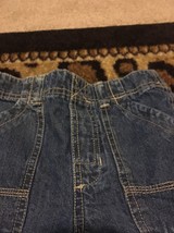 Carters Boys Jean Shorts Blue Denim Elastic Waist Pockets Size 7 - $36.22