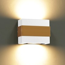 Up Down Wall Sconce Fixture LED Light Modern Indoor Decor White Hallway Badroom - £36.59 GBP