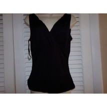 Nine West double v knit tank blouse M Excellent - $12.20