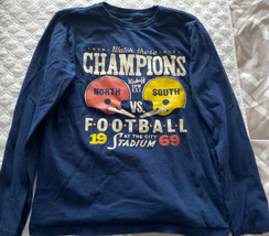 Gap Kids Boys Long Sleeve Football Long Sleeve Graphic Shirt Size XL - $5.89