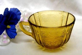 3038 Federal Glass Recollection Amber Coffee Cup   - $7.00