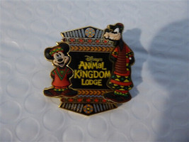 Disney Trading Pins 23896     WDW - Mickey &amp; Goofy - Animal Kingdom Lodge - $9.50