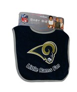 NWT !! Los Angeles Rams NFL Baby Bib Blue - £11.85 GBP